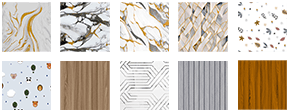 PET Foam Wallpaper